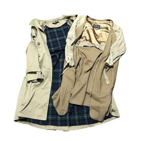【USED】00'S CHAPS RALPH LAUREN TRENCH COAT