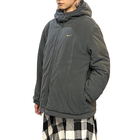 【USED】00's NIKE REVERSIBLE PUFFER JACKET
