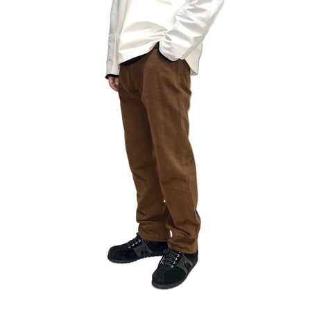 【USED】90's agnès b. BROWN COTTON PANTS