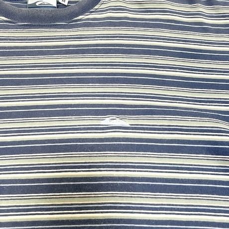 【USED】90'S QUIKSILVER BORDER T-SHIRT