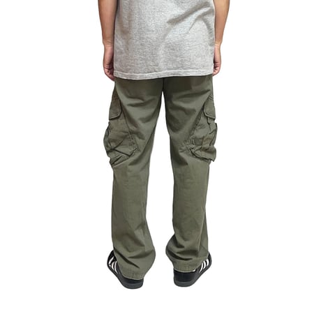 【USED】00's NIKE RIPSTOP DIAGONAL POCKET CARGO PANTS