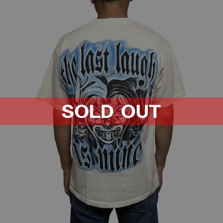 【USED】90'S 2FACE & CLOWN T-SHIRT