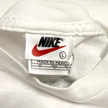 【USED】90's NIKE Swoosh Future Graphic T-shirt