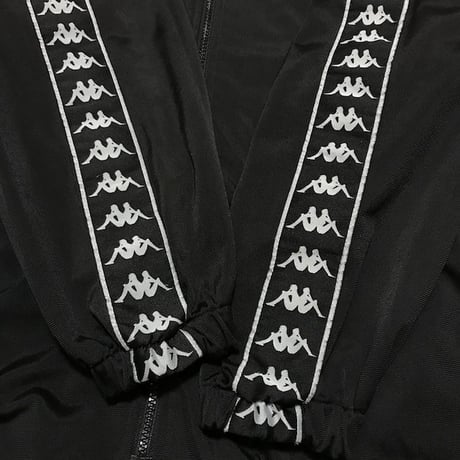 【USED】90'S KAPPA TRACK JACKET BLACK