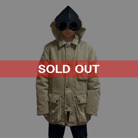 【USED】00'S C.P. COMPANY RUBBER GOGGLE HOOD JACKET