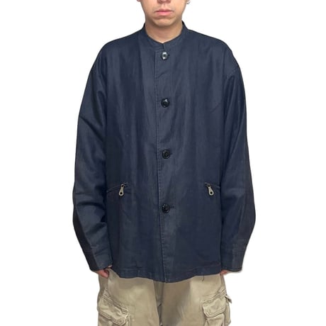 【USED】80's-90's GIORGIO ARMANI ITALIAN LINEN MAO COLOR JACKET