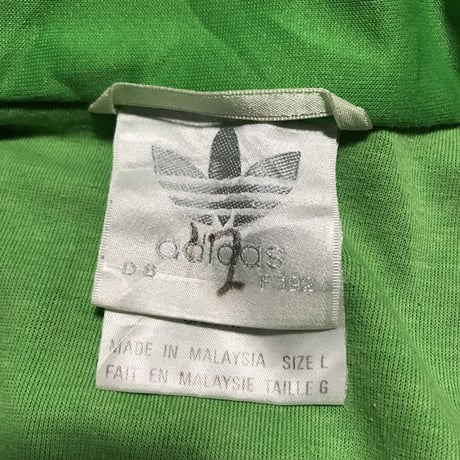 【USED】80'S ADIDAS TRACK JACKET GREEN