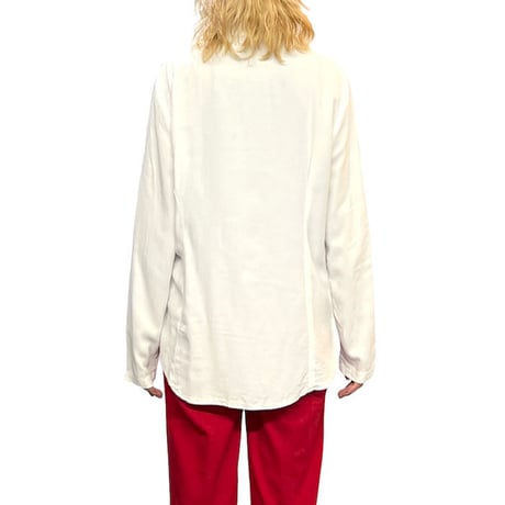 【USED】80s FRENCH VINTAGE DEFORMED BLOUSE