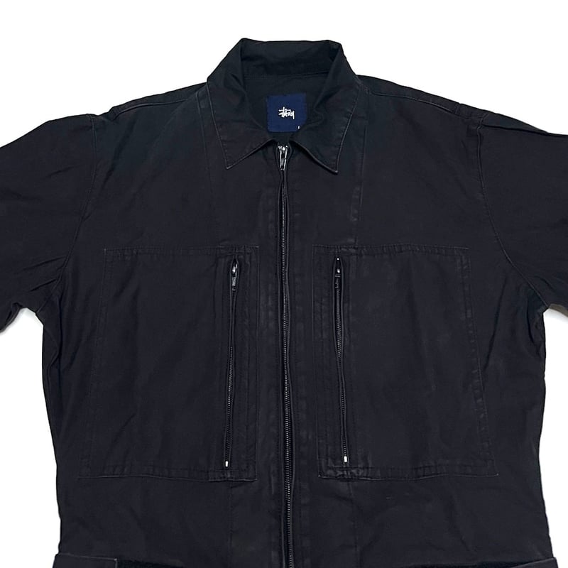 USED】00's STUSSY FLIGHT JUMP SUIT | KONBINI