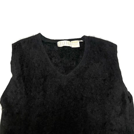 【USED】90'S SHANNAN ANGORA MOHAIR KNIT VEST