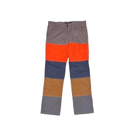 【USED】00's LOUIS VUITTON 5-COLOR BORDER SWTICHING PANTS
