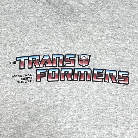 【USED】00'S TRANS FORMERS L/S T-SHIRT