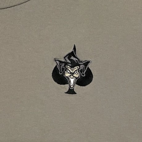 【USED】90'S JORKER SPADE EMBROIDERY T-SHIRT
