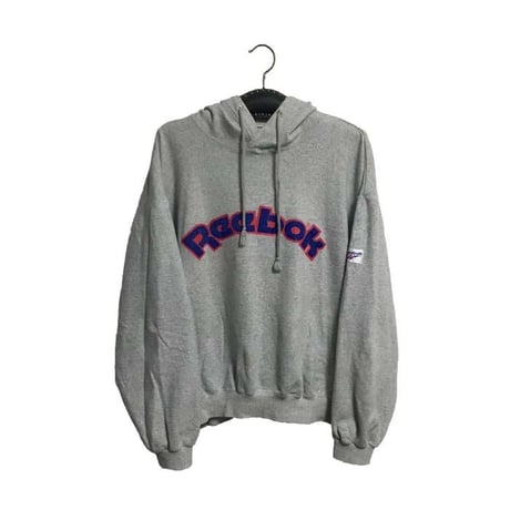 【USED】90'S REEBOK HOODIE GLAY