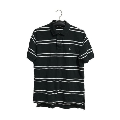【USED】POLO BY RALPH LAUREN BORDER POLO SHIRT