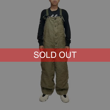 【USED】40's US NAVY N-1 DECK PANTS