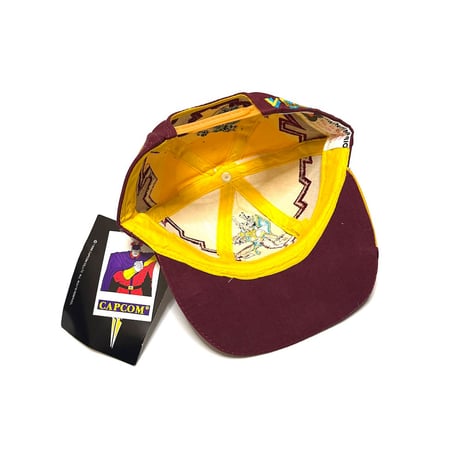 【DEAD STOCK】1996 VEGA × Street Fighter II “Chun-Li” Snapback Cap Made for Italy