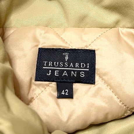 【USED】00's TRUSSARDI JEANS PUFFER JACKET