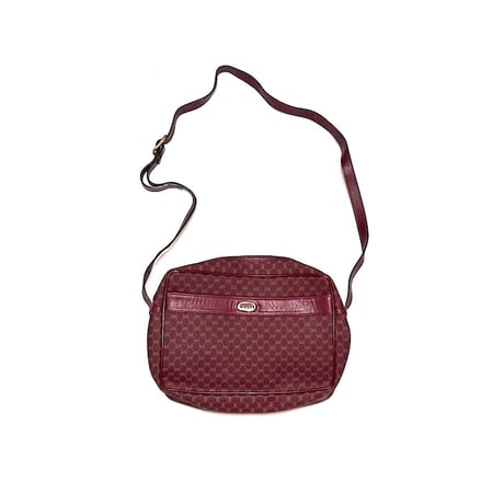 【USED】80's-90's BOOTLEG OLD SCHOOL MONOGRAM SHOULDER BAG