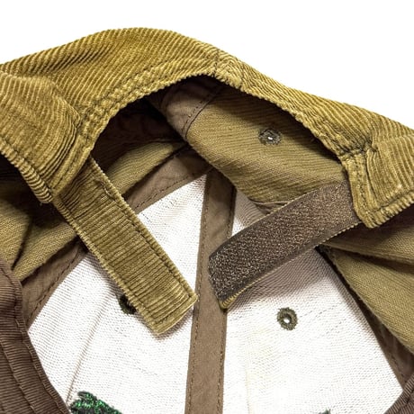 【USED】00's Lehman Brothers CORDUROY CAP