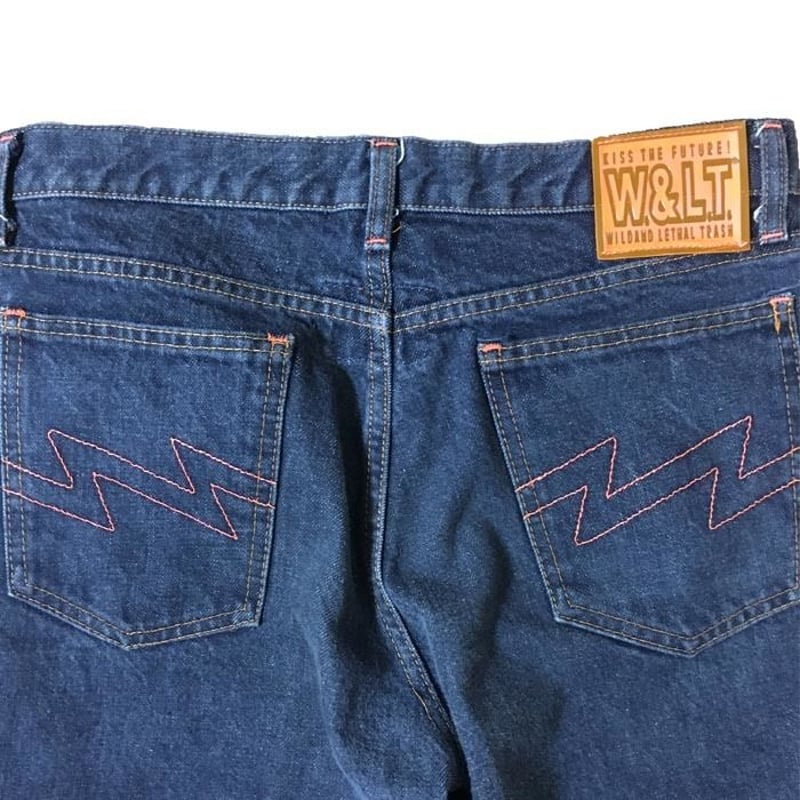 90s W&LT Denim Pants ① USED】90'S W&LT DENIM TROUSERS | KONBINI
