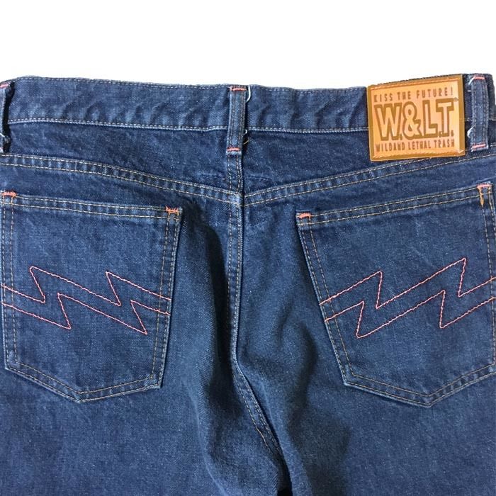 90s W&LT 再構築 Crash Denim Pants 90s W&LT 再構築 Crash Denim Pants - メルカリ