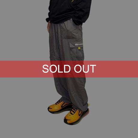 【USED】00's Kappa CONVERTIBLE PANTS URBAN GREY