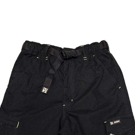 【USED】00's Y2K BADBOY GIMMICK PANTS BLACK