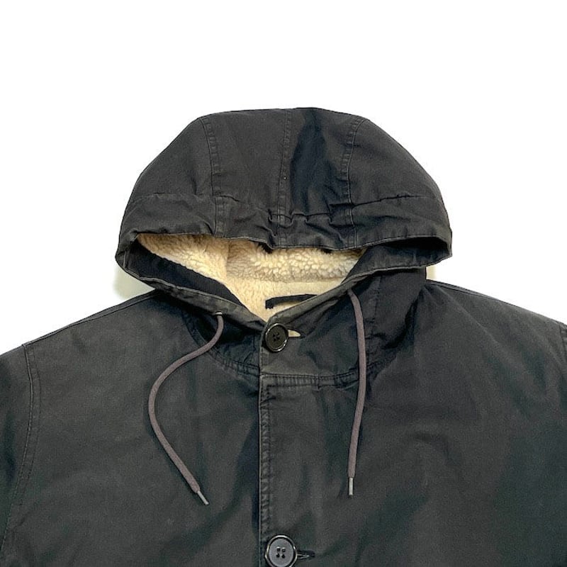 USED】HELMUT LANG 1998 AW MODS COAT BLACK | KON USED】HELMUT LANG 1998 AW MODS COAT BLACK | KON