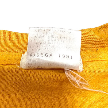 【USED】90'S COSPA SEGA SONIC T-SHIRT
