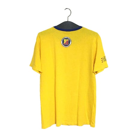 【USED】90'S TOMMY HILFIGER T-SHIRT YELLOW