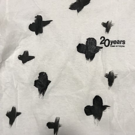 【USED】90'S COMME DES GARÇONS 20YEARS ANNIVERSARY T-SHIRT