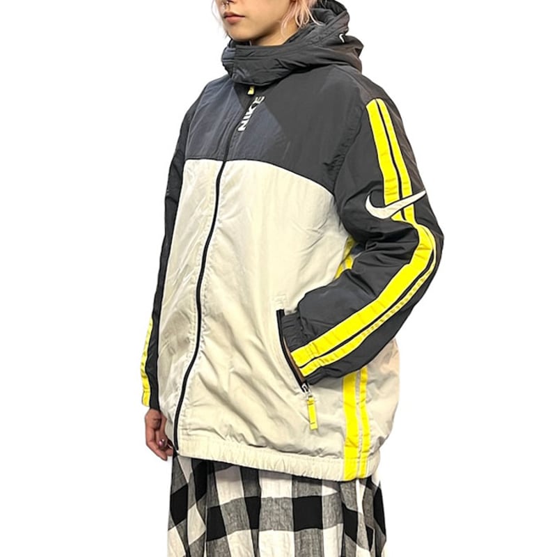 USED】00's NIKE REVERSIBLE PUFFER JACKET | KONBINI