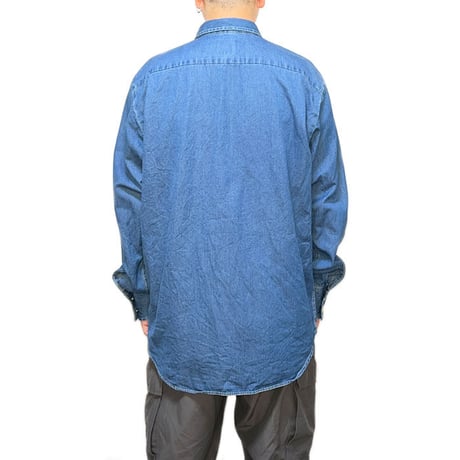 【USED】90'S OLD DIESEL CHAMBRAY SHIRT
