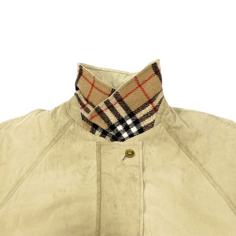 【USED】90'S -00'S BURBERRY LONDON SHORT COAT MADE IN ENGLAND