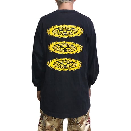 【USED】90'S NED'S ATOMIC DUSTBIN KATAKANA L/S T-SHIRT