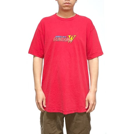 【USED】90'S-00'S NEW MOBILE REPORT GUNDAM WING T-SHIRT