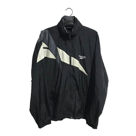 【USED】90'S REEBOK VECTOR LOGO NYLON JACKET