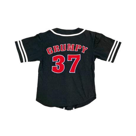 【USED】90'S-00'S DISNEYLAND "SNOW WHITE GRUMPY" BASEBALL SHIRT