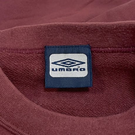 【USED】90'S-00'S UMBRO LOGO EMBROIDERY SWAETSHIRT