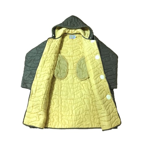 【USED】90'S W&LT OVER SIZED QUILTING COAT