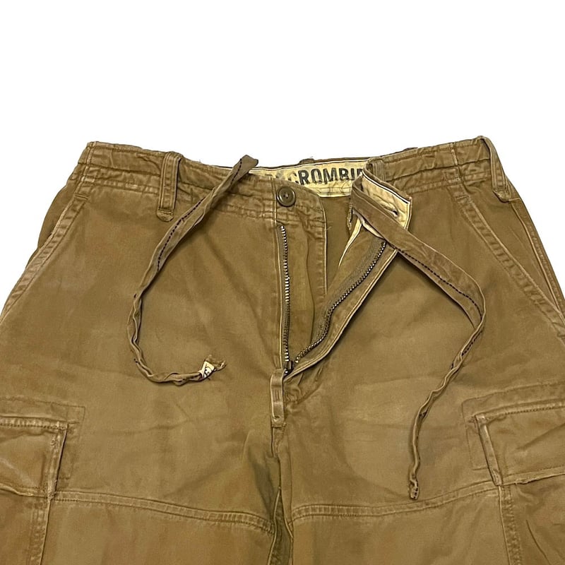 USED】00's Abercrombie & Fitch BAGGY CARGO PANT USED】00's Abercrombie & Fitch BAGGY CARGO PANT