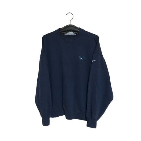 【USED】90'S REEBOK SWEATSHIRT NAVY