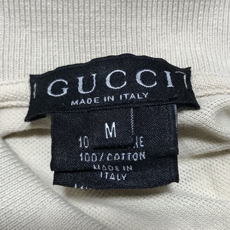 【USED】GUCCI POLO SHIRT MADE IN ITALY