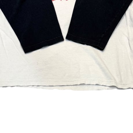【USED】90's-00's A KEEPER GRAPHIC RAGLAN T-SHIRT
