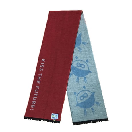 【USED】90'S W&LT PUK-PUK WOOL SCARF