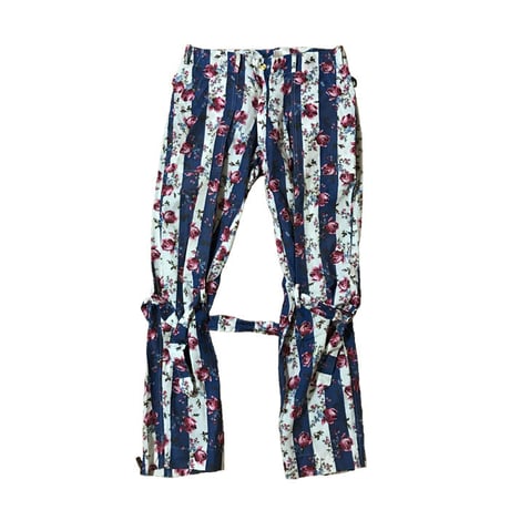 【USED】90'S VIVIENNE WESTWOOD "EROTIC ZONES" ROSE BONDAGE PANTS
