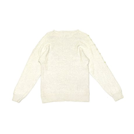 【USED】90'S Jaclyn Smith SEQUIN RIBBON KNIT SWEATER