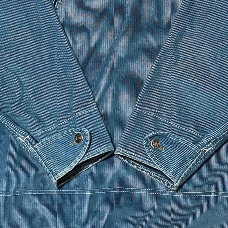 【USED】90'S ANARCHIC ADJUSTMENT CORDUROY ANORAK JACKET "SubBase" SKY BLUE