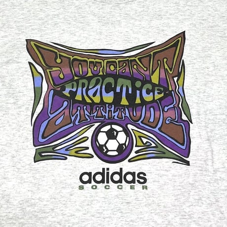 【USED】90'S ADIDAS SOCCER T-SHIRT